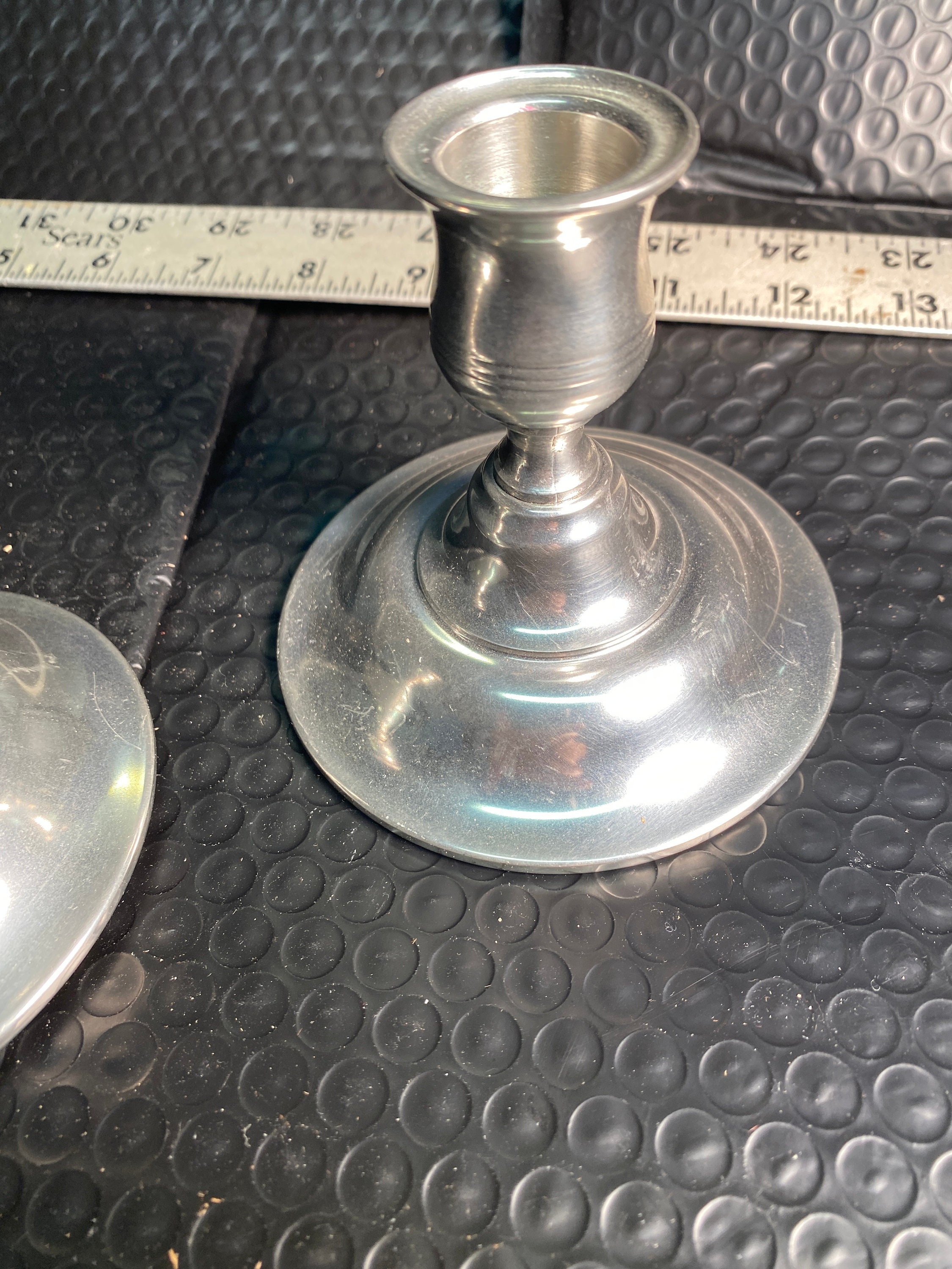 Kirk Stieff Pewter Candle Holders Candlesticks Numbered P11329 Etsy