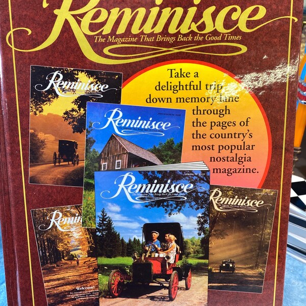Book-The First year of Reminisce, the magazine that brings back the good times