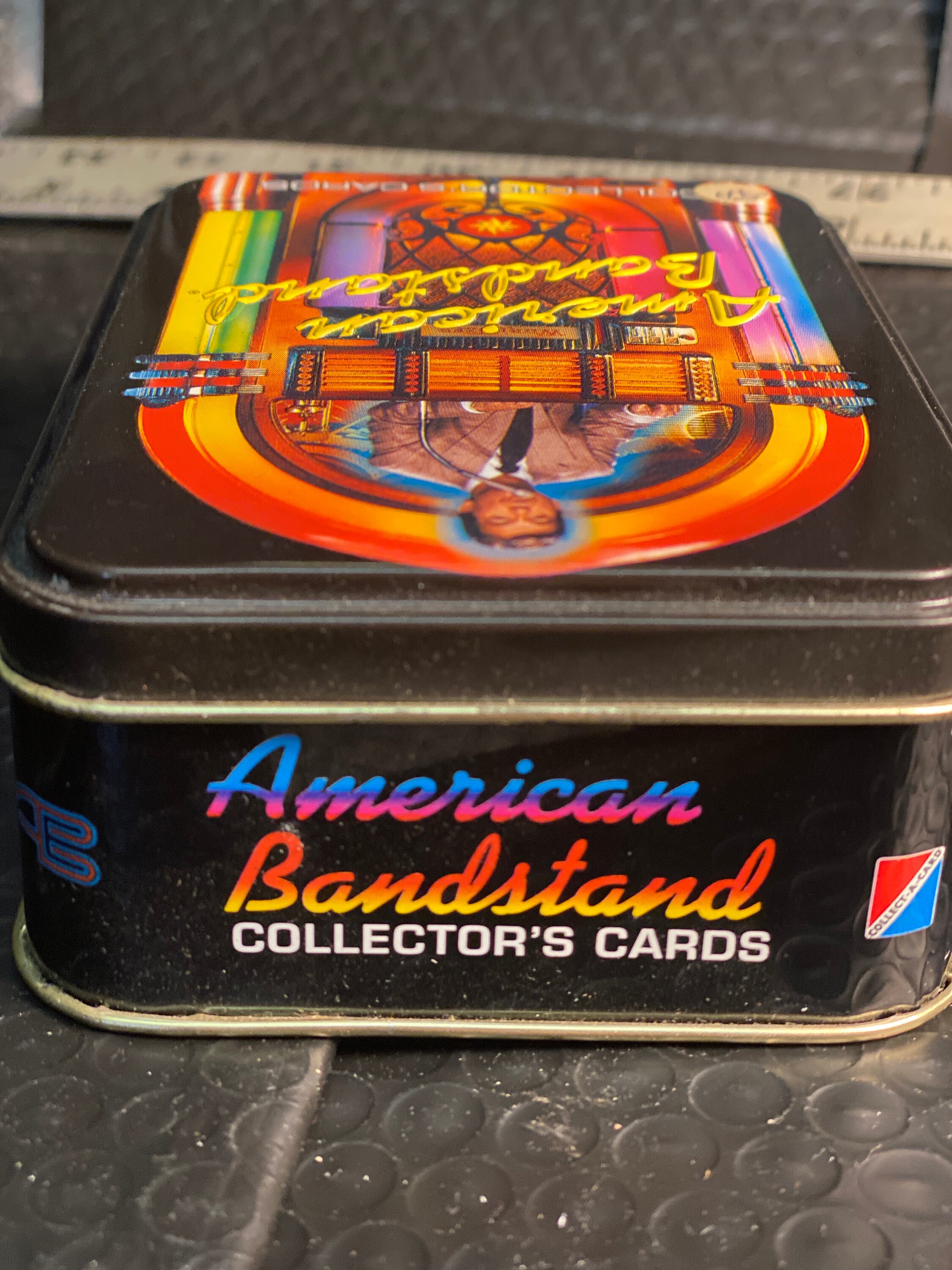 American Bandstand Collector's Trading Cards W/ Metal Case - Etsy