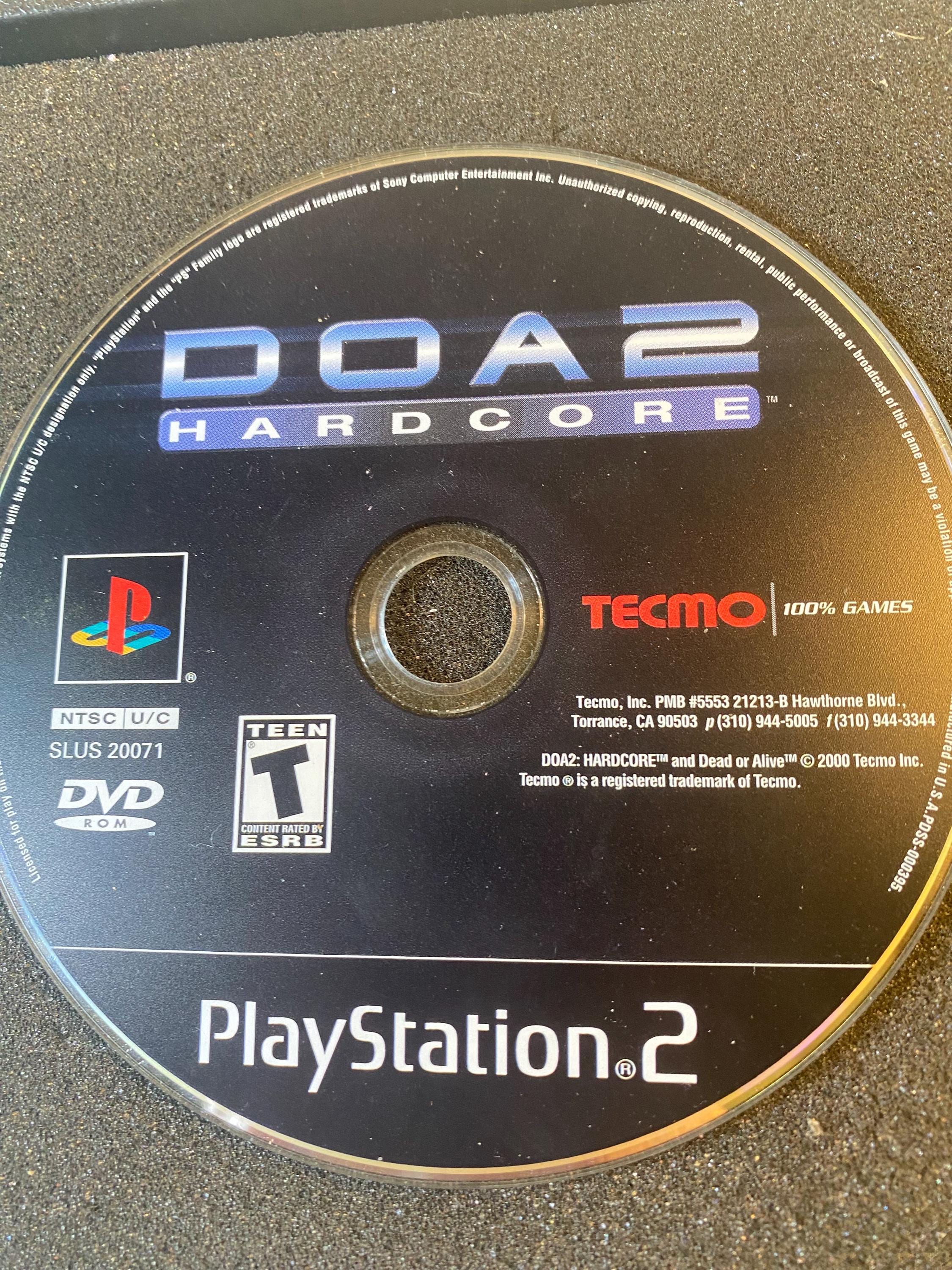 PS2-PS2 Playstation Dead or Alive DOA 2 Hardcore Game ( Disc Only