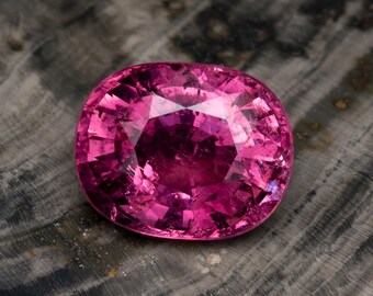 6.19ct Rubellite Tourmaline | Oval Cut | Engagement Ring | Pink Stone | Loose Tourmaline | Natural Rubellite | Faceted