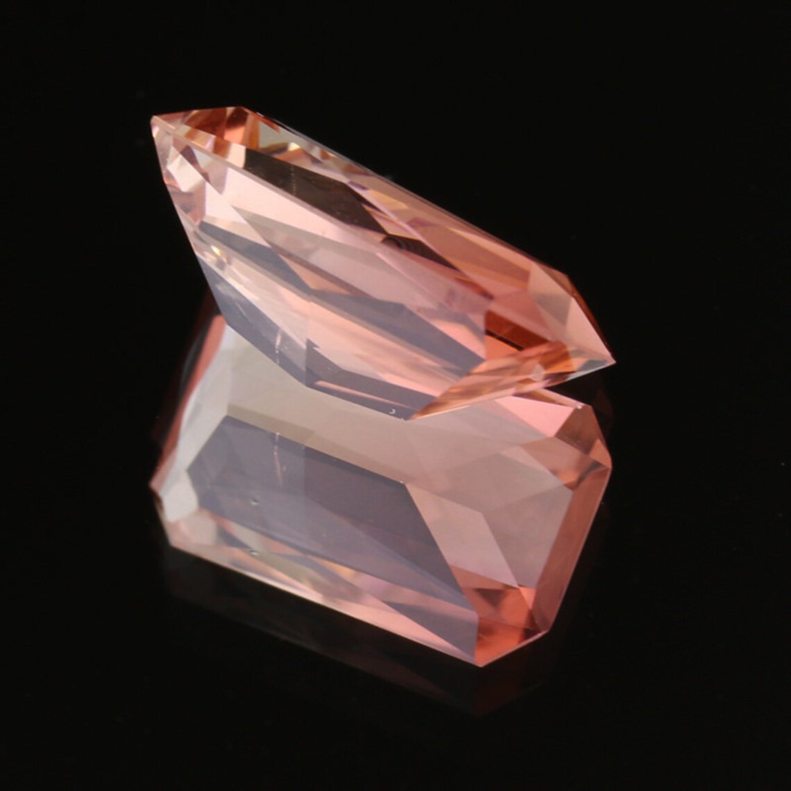Peach Tourmaline 2.48ct Natural BiColor Tourmaline Etsy