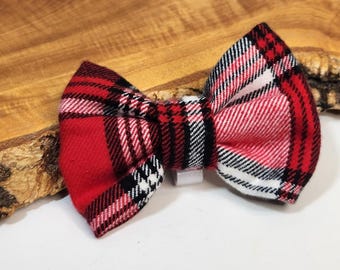 Lazos para collares de perros a cuadros: Lazo para mascotas a cuadros cepillado, Lazo para mascotas a cuadros (muchos diseños y colores)