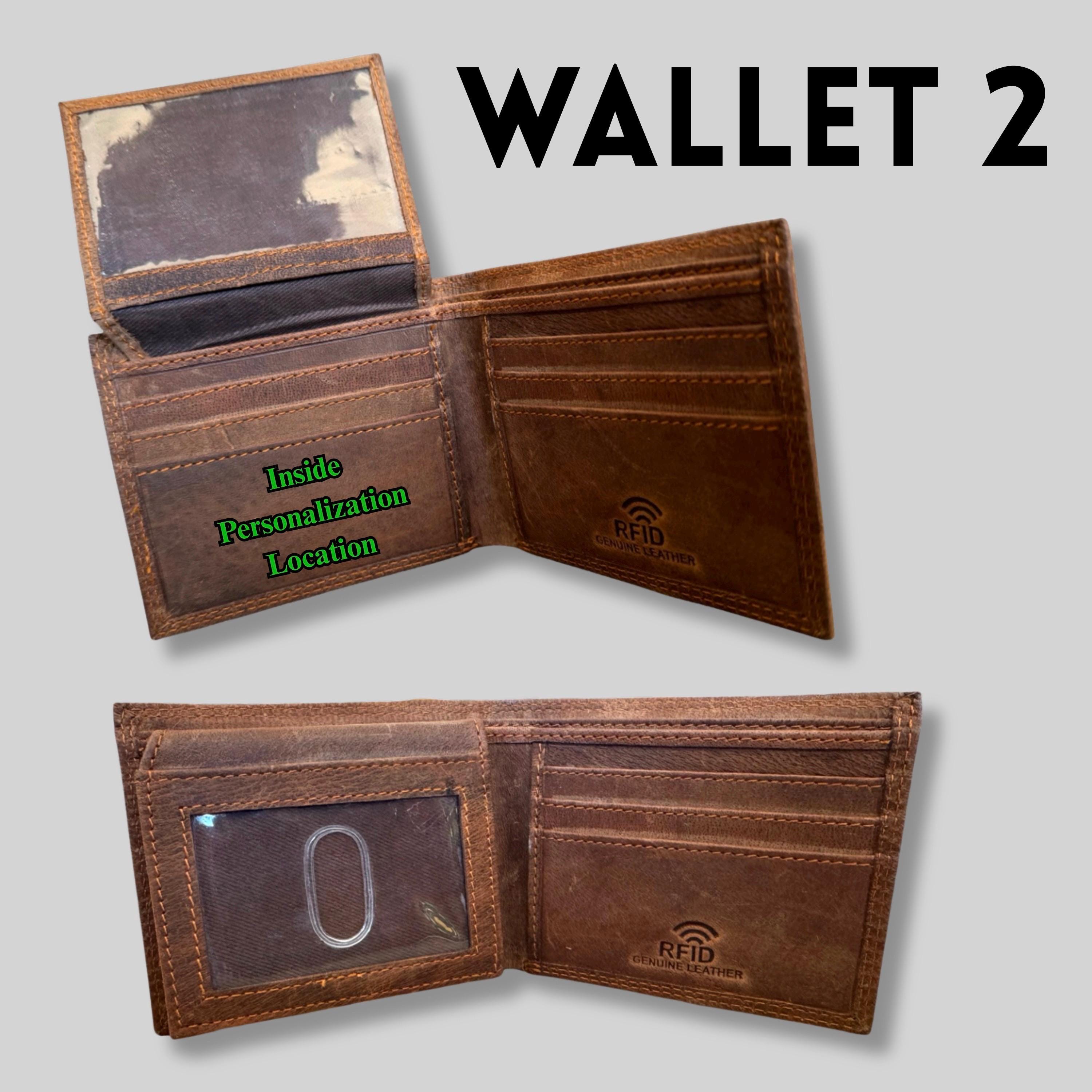 Portafoglio Uomo In Pelle Distressed Con Incisione Personalizzata E Blocco RFID - StarHide