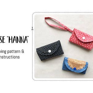 Purse Hanna Sewing pattern & detailed instructions image 1