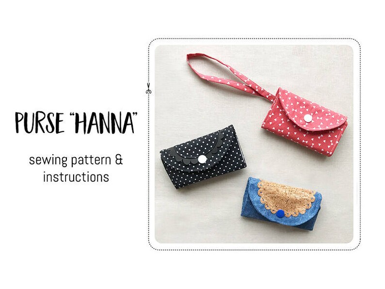 Purse Hanna Sewing pattern & detailed instructions image 1