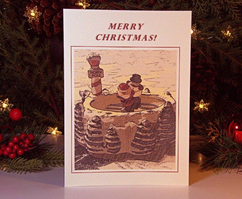 Structural cardphile 6 Christmas cards personalize w/signature pack of 6 holiday | Etsy