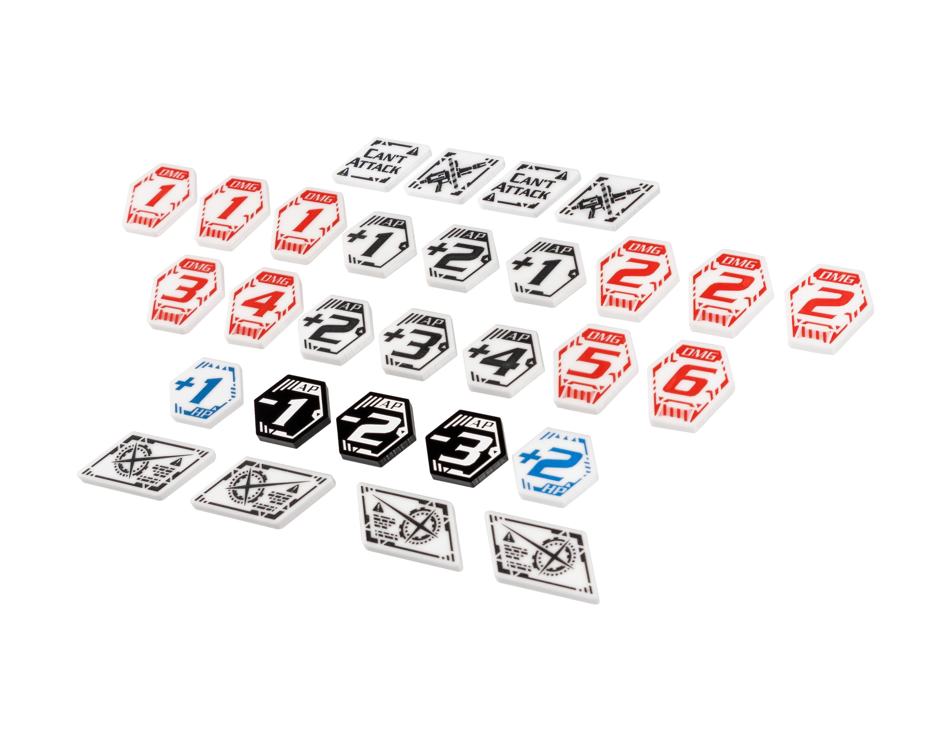 Hangar Token Set for Gundam TCG - Double Sided