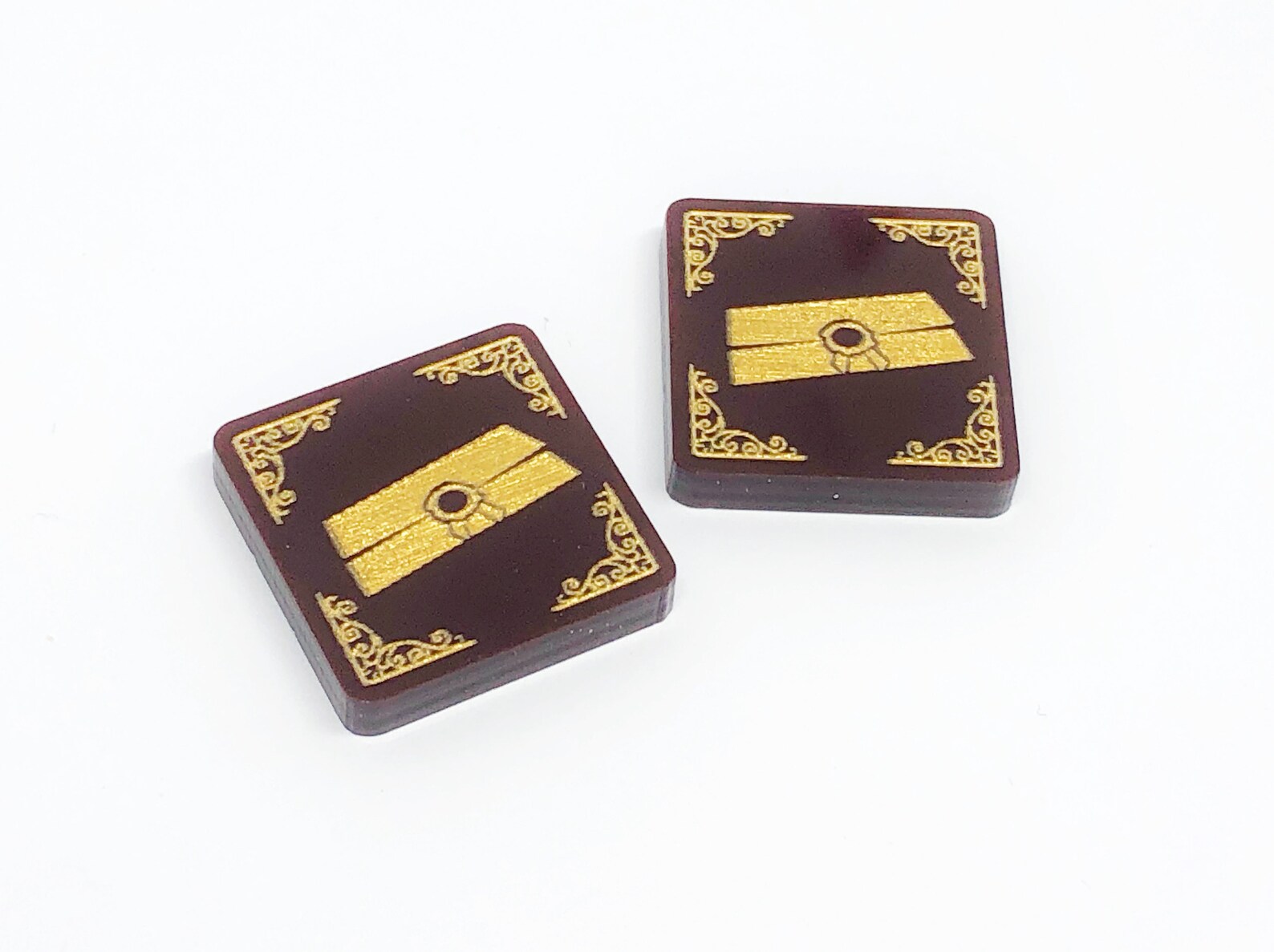 2 X Secret Tokens (double Sided) for Arkham Horror LCG - Etsy UK