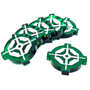 SW Legion compatible, acrylic aim token set