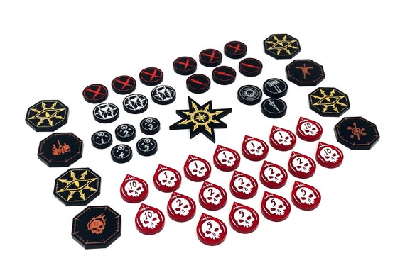 Warcry - Warhammer AOS - Single Player Token Set - Etsy