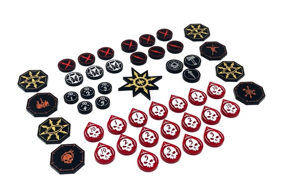 Warcry Warhammer AOS Single Player Token Set 