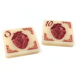 2 x Boss Gesundheitstoken (doppelseitig) für Arkham Horror LKG
