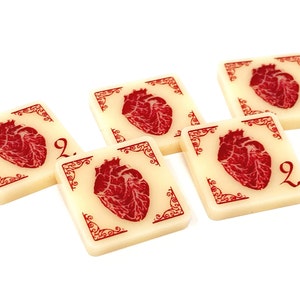 5 x Health Tokens (double sided) for Arkham Horror LCG