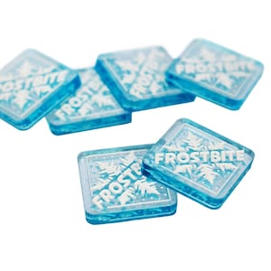 Iceman Frostbite Tokens (doppelseitig) für Marvel Logos