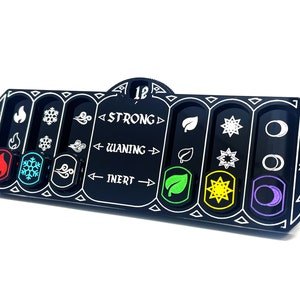 Element Tracker compatibel met Frosthaven, Gloomhaven en Jaws of the Lion