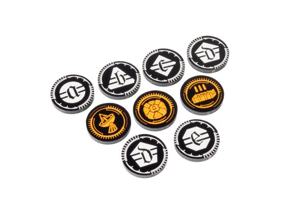 Kill Team 2024 - Ammo, Comms, Mine and Generic Token Set - Etsy