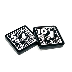 2 x Chime Tokens 5/10 (dubbelzijdig) voor Marvel Champions LCG