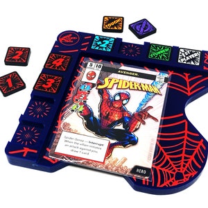 SM Themed Hero Board für Marvel Champs Lcg-kompatibel, (Tokens NICHT enthalten)
