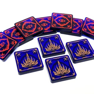 Innsmouth Conspiracy Doom / Clue Tokens (Double Sided) for Arkham Horror LCG