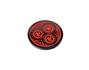 1 X Oversized - War and Peace Token (double Sided) for Flesh and
