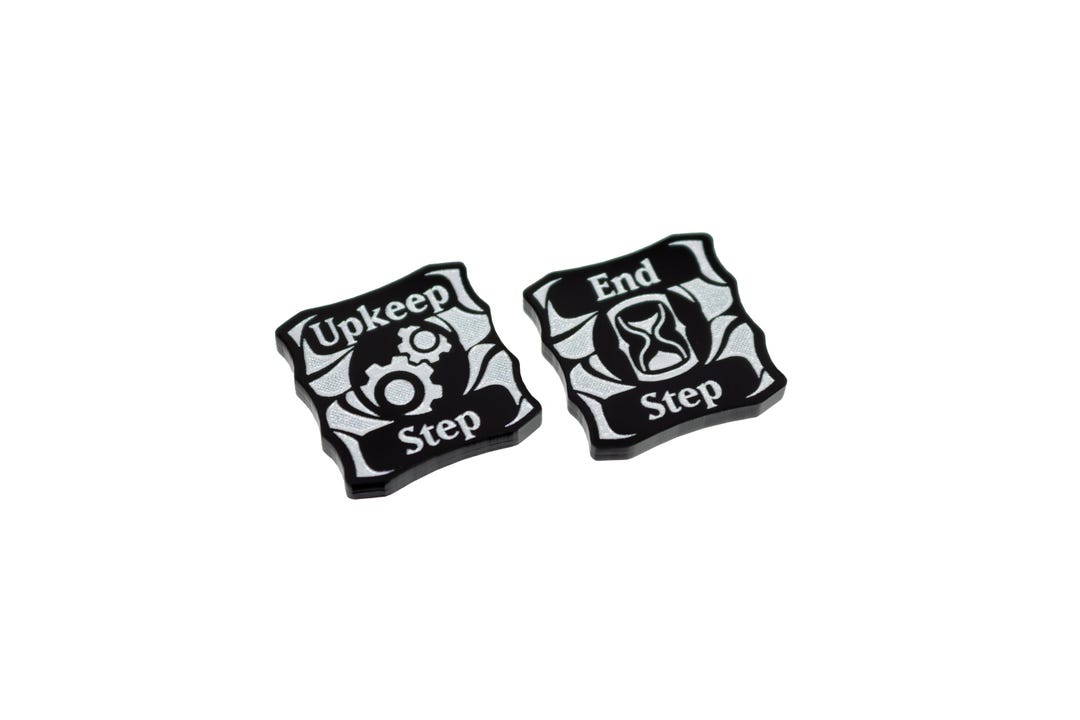 End and Upkeep Token Set Compatible With Magic: the Gathering (double ...