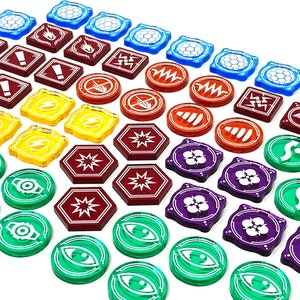 X-wing Token Set - Mirror Series - Star Wars X-wing compatible