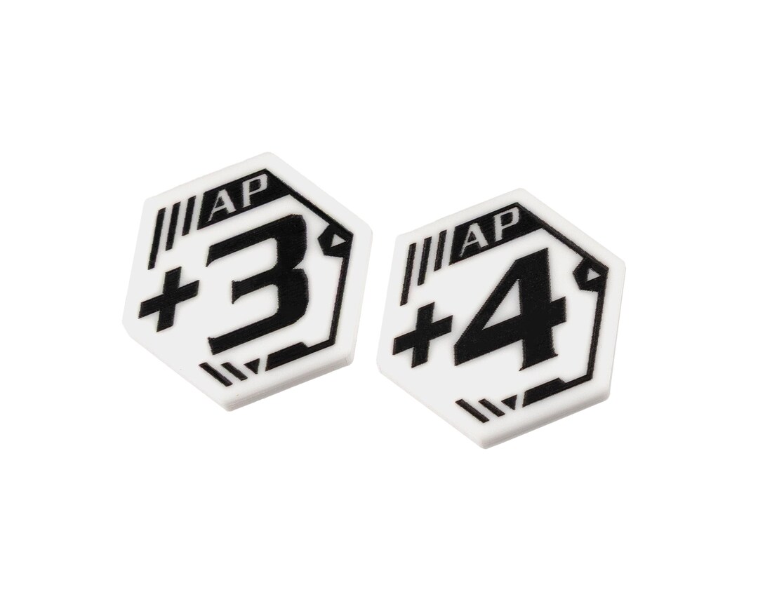 ガンダムTCG用AP+3/+4修正トークン - 両面 - Etsy 日本