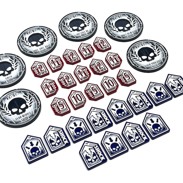 10th Edition Launch Token Set for Warhammer 40k