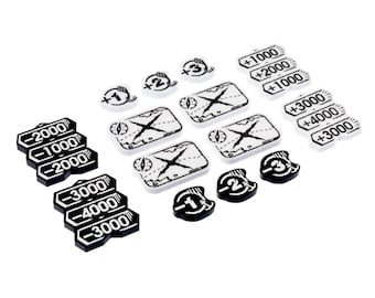 Captain's Token Set for One Piece TCG (double sided)