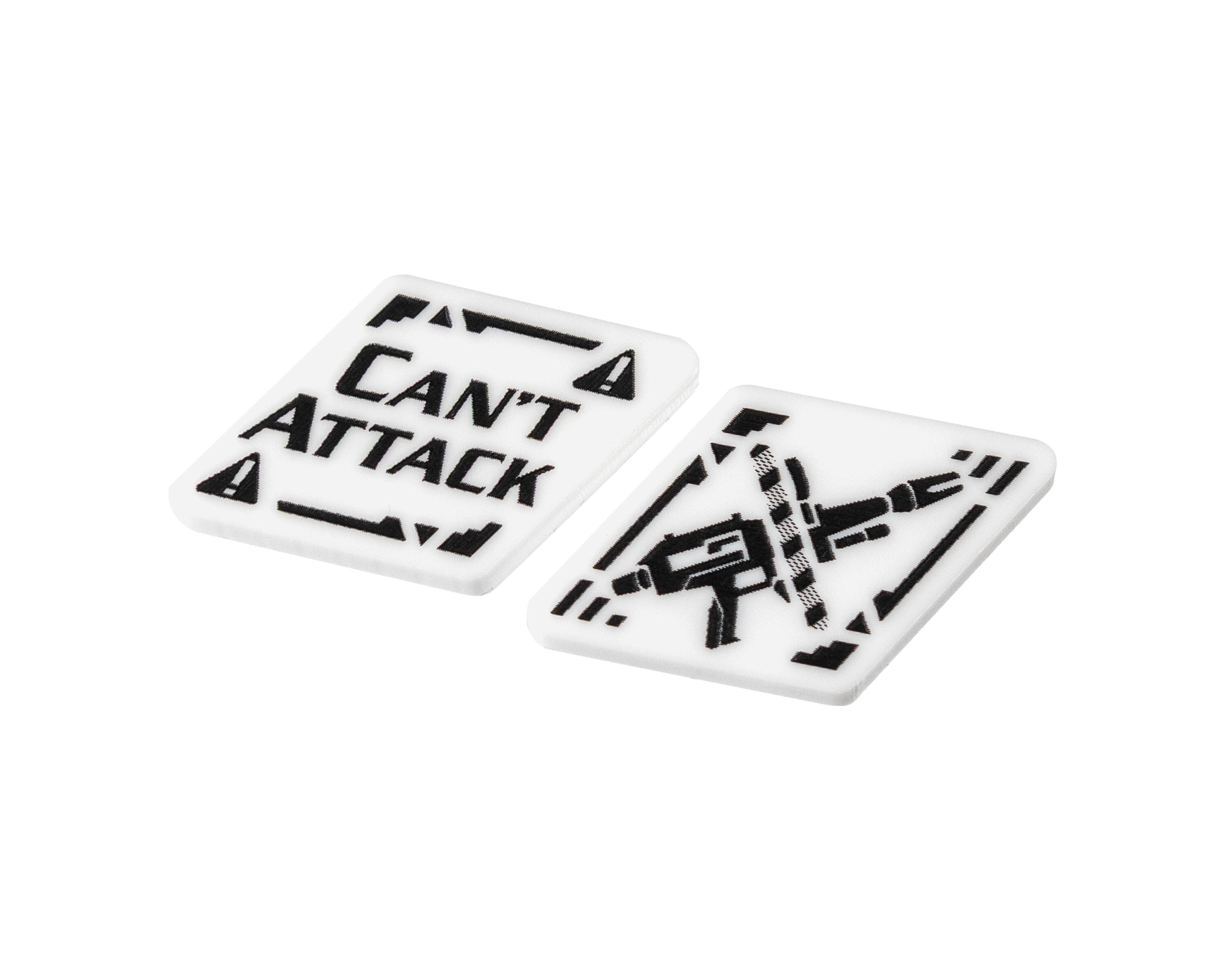 Can't Attack Tokens for Gundam TCG - Double Sided - Etsy