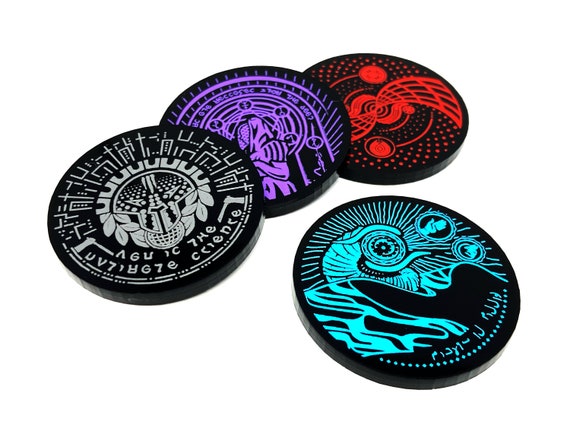 Buy Dune: Imperium - Alliance Marker Token Set - Black