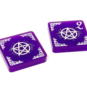 2 x Ladetoken (doppelseitig) für Arkham Horror LKG