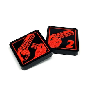 2 x Jack Flag Token für Marvel Champions LKG, doppelseitig