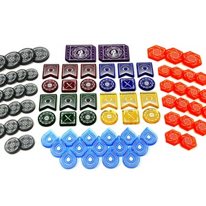 Dune: Imperium - Tokenset (dubbel- en enkelzijdig)