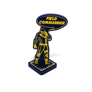 1 x Standee de token de comandante de campo Cyclops (dupla face) para Marvel Champions LCG