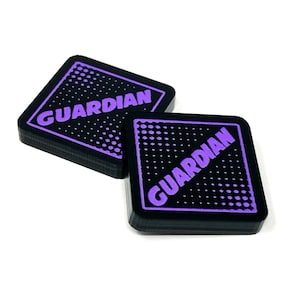 2 x Wächter-Eigenschaft Tokens (doppelseitig) für Marvel Champions LKG