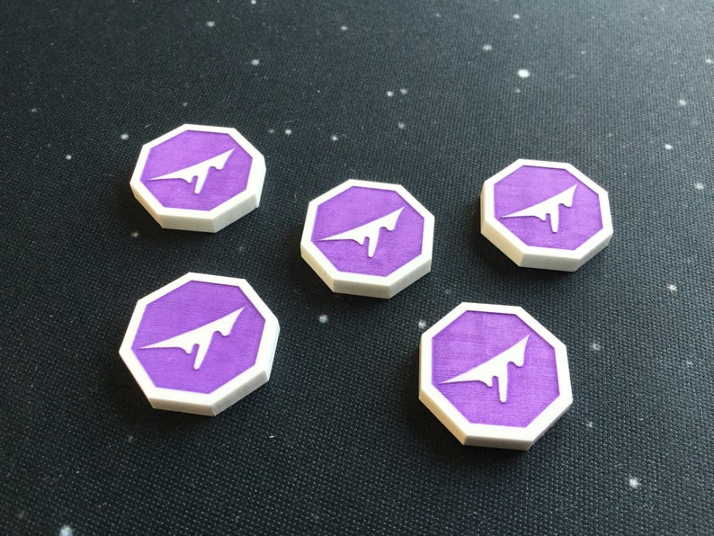 Imperial Outlet SALE Assault compatible acrylic Mail order tokens bleed