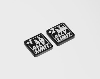 Ally Limit Tokens +1/+2 Tokens for Marvel Champions LCG, Double Sided