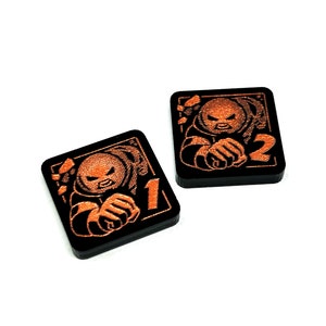 2 x Momentum Tokens (dupla face) para Marvel Champions LCG