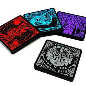 Dune: Imperium - Baron Token Set - Black (double sided)