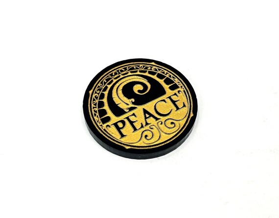 1 X War and Peace Token (double Sided) for Flesh and Blood TCG - Etsy