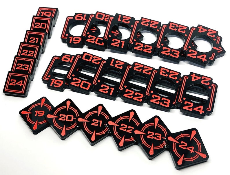 Epic ARC ID and Target Lock Sets Star Wars Xwing Compatible Etsy