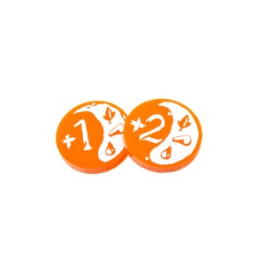 Boost +1/+2 jetons compatibles avec le JCC modifié - recto-verso