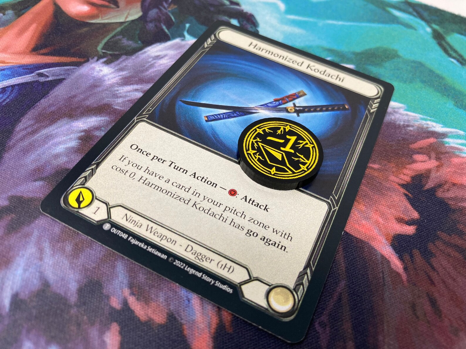 Fraility Token 2 X Frailty Tokens (double Sided) for Flesh and Blood TCG - Etsy UK