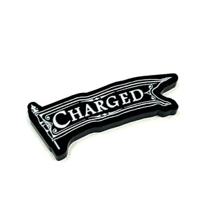 1 x Charged Token (doppelseitig) für Flesh and Blood Sammelkartenspiel