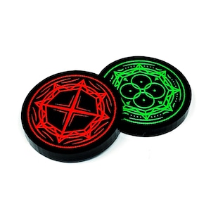2 x Nutzungstoken (doppelseitig) für Flesh and Blood TCG