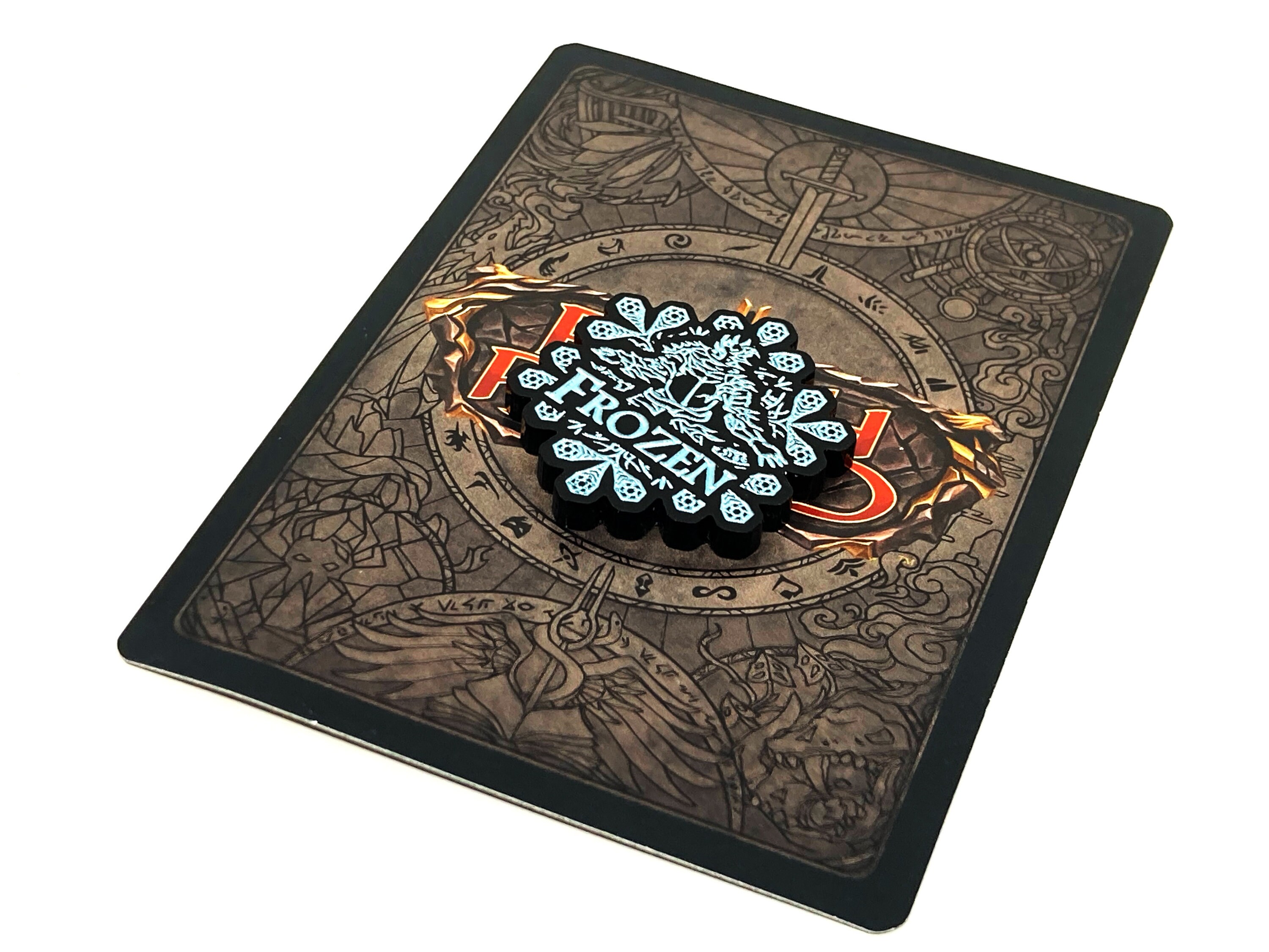 1 X Frozen Token (double Sided) for Flesh and Blood TCG - Etsy