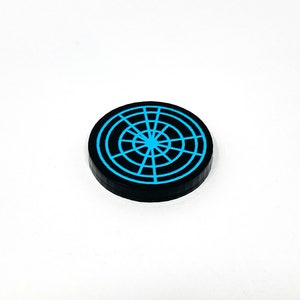 SW Legion compatible, acrylic shield token
