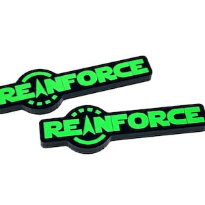 2 x  Reinforce Tokens - Text Series (Double Sided)